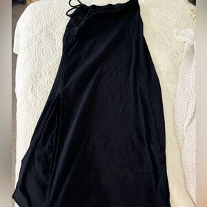Black Maxi Aerie Skirt